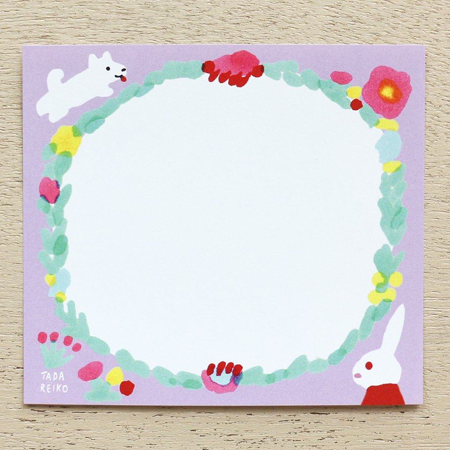 Reiko Tada Block Memo - ME AND MY DOG - cozyca products - Default Title by Techo Treats Stationery