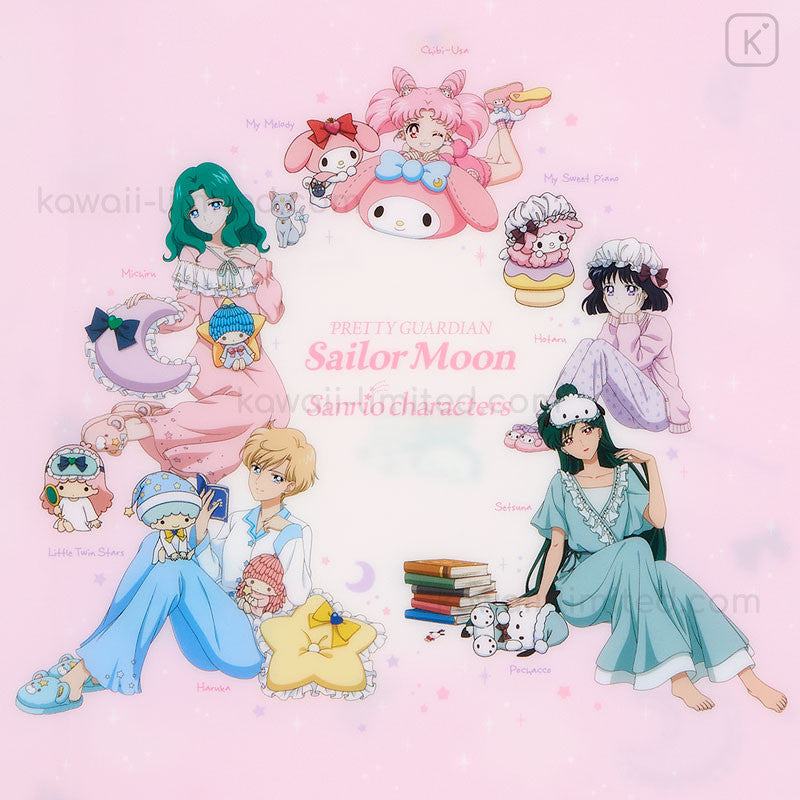 Sailor Moon x Sanrio Characters A4 5P Die-cut Clear Folder (B)