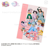 Sailor Moon x Sanrio Characters A4 Clear Folder (B) - Techo Treats
