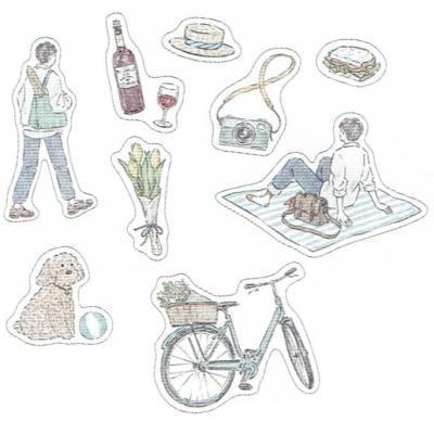 Sakai Maori Flake Seal - Sunday Morning - Papier Platz - Default Title by Techo Treats Stationery