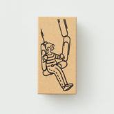 Sankakeru Office Life Rubber Stamp - Clip - Techo Treats