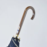 Shimaenaga Long-tailed Tit Long Umbrella (Black) - 60cm Windproof - Techo Treats