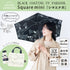 Shimaenaga Long-tailed Tit Mini Folding Umbrella (Square Mini) - 47cm All-weather UV- and Heat-blocking - Techo Treats