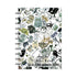 Shinzi Katoh Seal Collection Note Sticker Book - Chaton Cats - Techo Treats