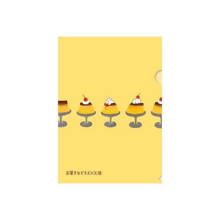 Snack Animal Studio B6 Clear Folder (2 pcs) - Cafe - Furukawa Shiko - Default Title by Techo Treats Stationery