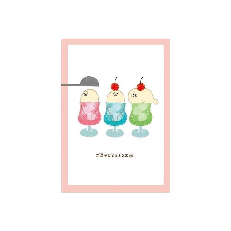 Snack Animal Studio B6 Clear Folder (2 pcs) - Cafe - Furukawa Shiko - Default Title by Techo Treats Stationery