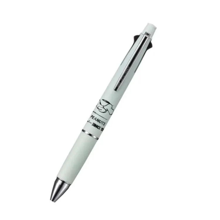 Snoopy Jetstream 4&1 Multifunction Ballpoint Pen 0.5mm - Green (75th Anniversary Limited Color) - Techo Treats