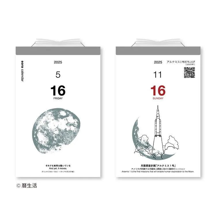 Sora 2025 Daily Calendar (Large) - Techo Treats
