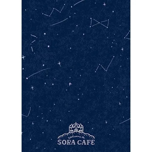 SORA CAFE Deco Seal - Midnight - Furukawa Shiko - Default Title by Techo Treats Stationery
