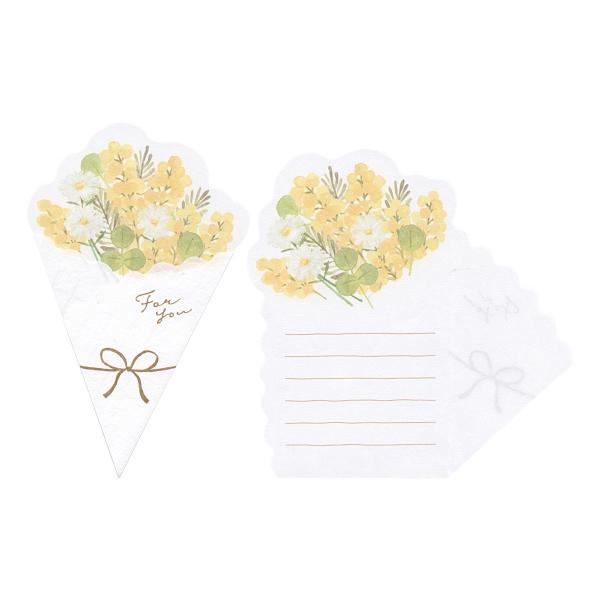 Spring Limited Flowers Letter - Mimosa - Furukawa Shiko - Default Title by Techo Treats Stationery