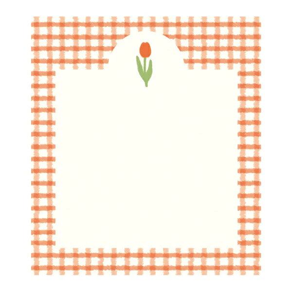 Spring Limited Memo Pad - Various Tulips - Techo Treats