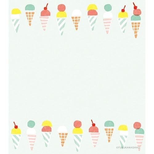 Summer Limited Memo Pad - Ice - Furukawa Shiko - Default Title by Techo Treats Stationery
