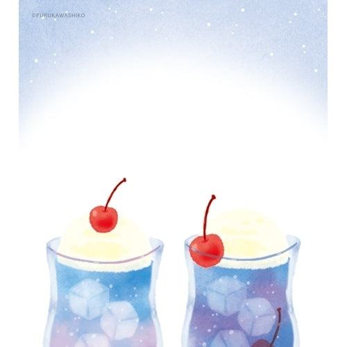 Summer Limited Memo Pad - Purple Soda - Furukawa Shiko - Default Title by Techo Treats Stationery