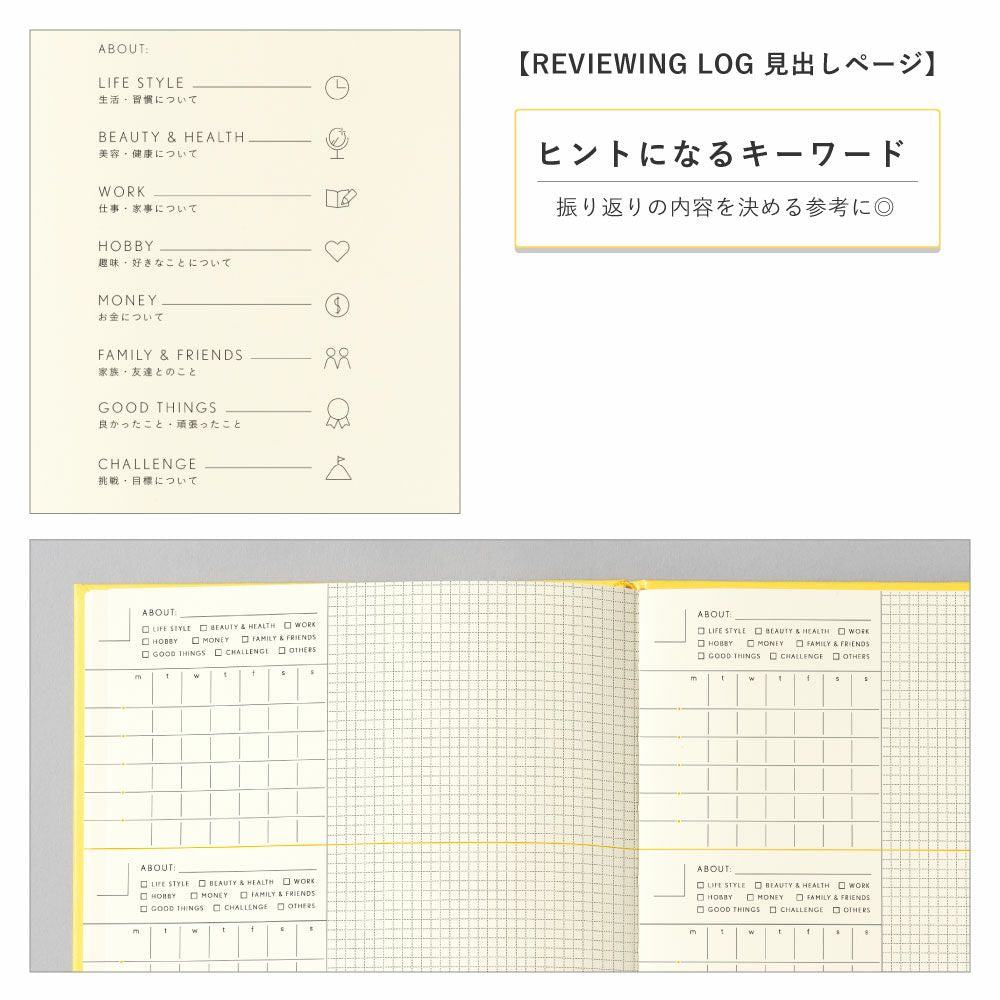 SUNNY LOG NOTE A5 - Yellow - Techo Treats