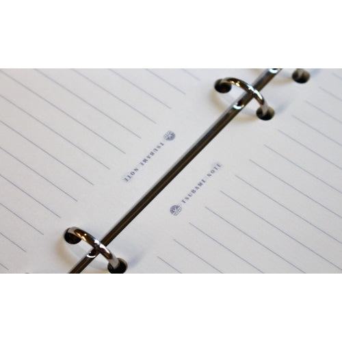 System Notebook Refill (Acid-free Paper) - A5 Ruled - Techo Treats