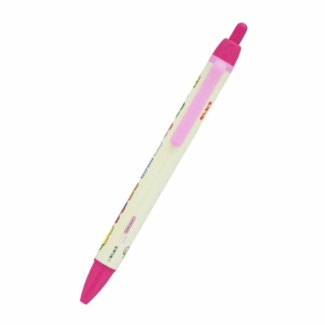 Tabekko Animal Vol.7 - Knock Type Ballpoint Pen - Pink - Techo Treats