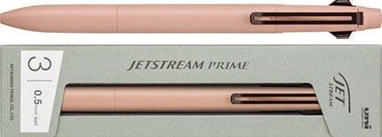uni (Limited) JETSTREAM Prime 3-color Ballpoint Pen - Marsh Rose (Matte) - Default Title by Techo Treats Stationery
