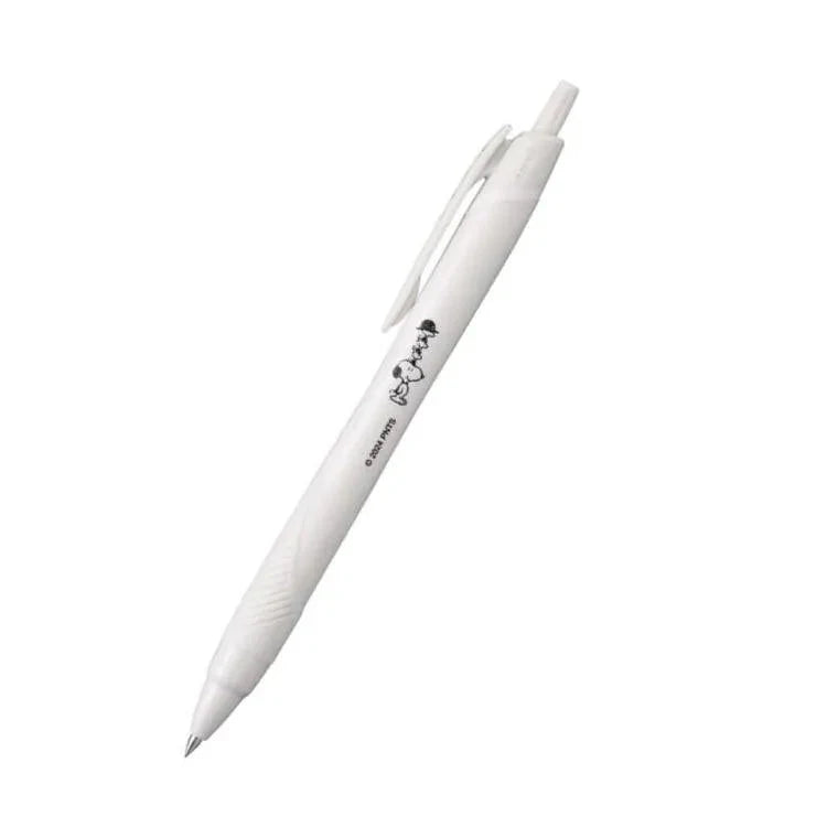 uni Snoopy JETSTREAM Single Ballpoint Pen 0.5mm - 75th Anniversary Limited Color (3 colors) - Light Gray by Techo Treats Stationery