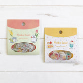 Yoko Flake Stickers - Flower Cat - Techo Treats
