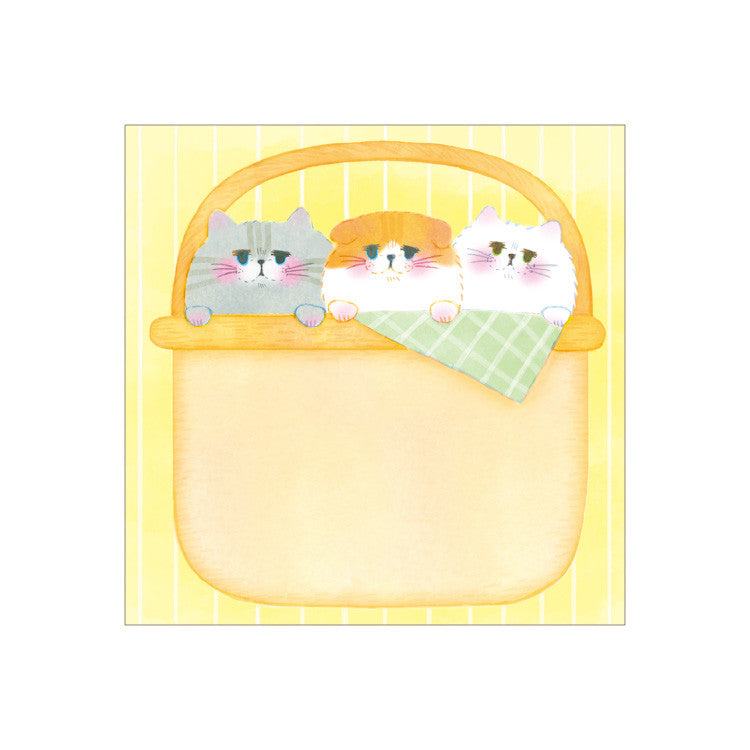 YOKO Sticky Notes - In the Basket - Papier Platz - Default Title by Techo Treats Stationery