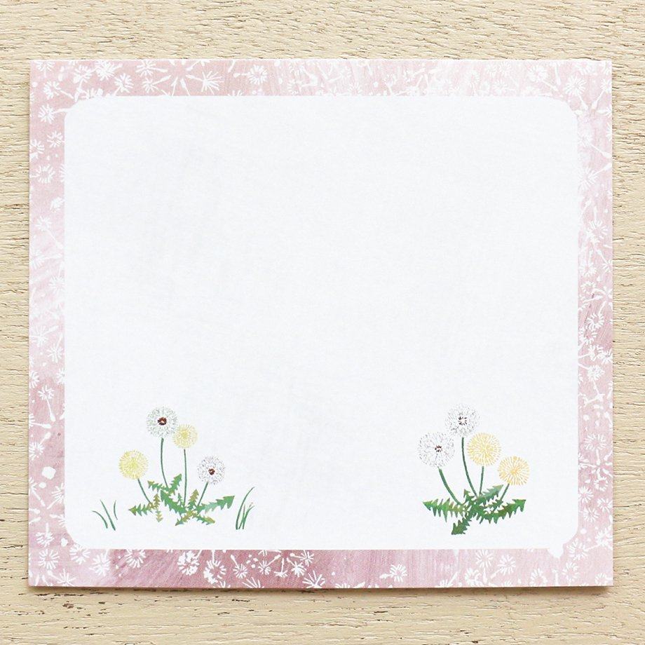 Yuko Omori Block Memo - Michikusa Bana - cozyca products - Default Title by Techo Treats Stationery