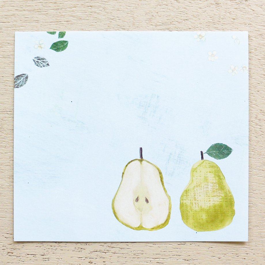 Yuko Omori Block Memo - Slow Life - cozyca products - Default Title by Techo Treats Stationery