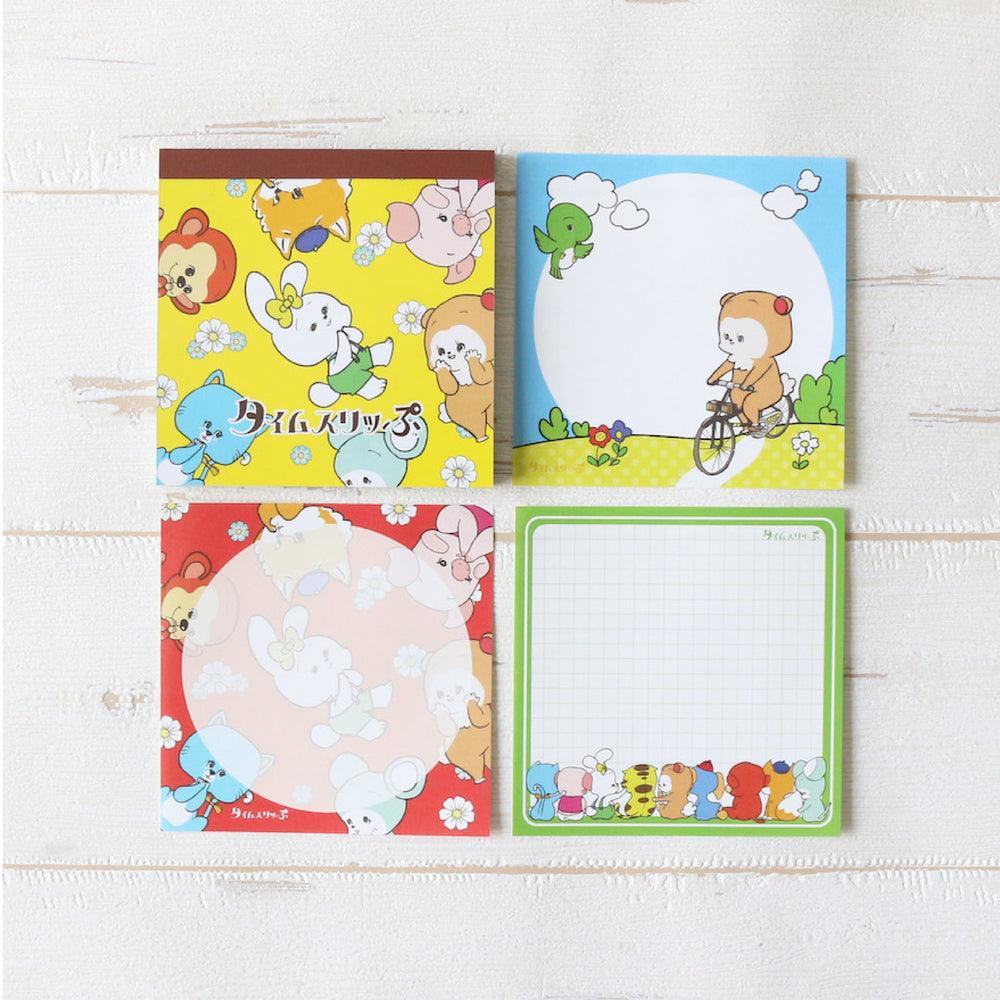 Epoch Chemical Memo Time Slip - Kumaki Yoshi and Friends - Default Title by Techo Treats Stationery