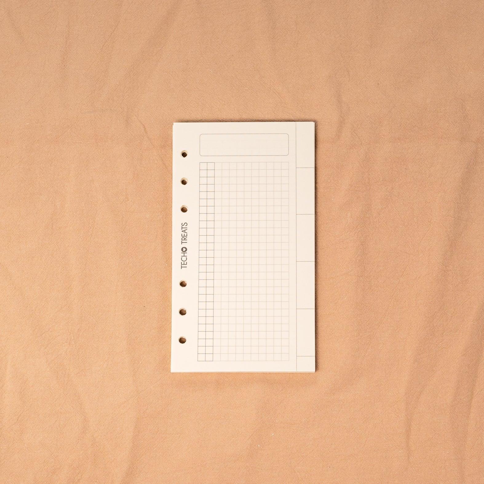 IDEAS Cream Inserts - A6 Personal - Default Title by Techo Treats Stationery