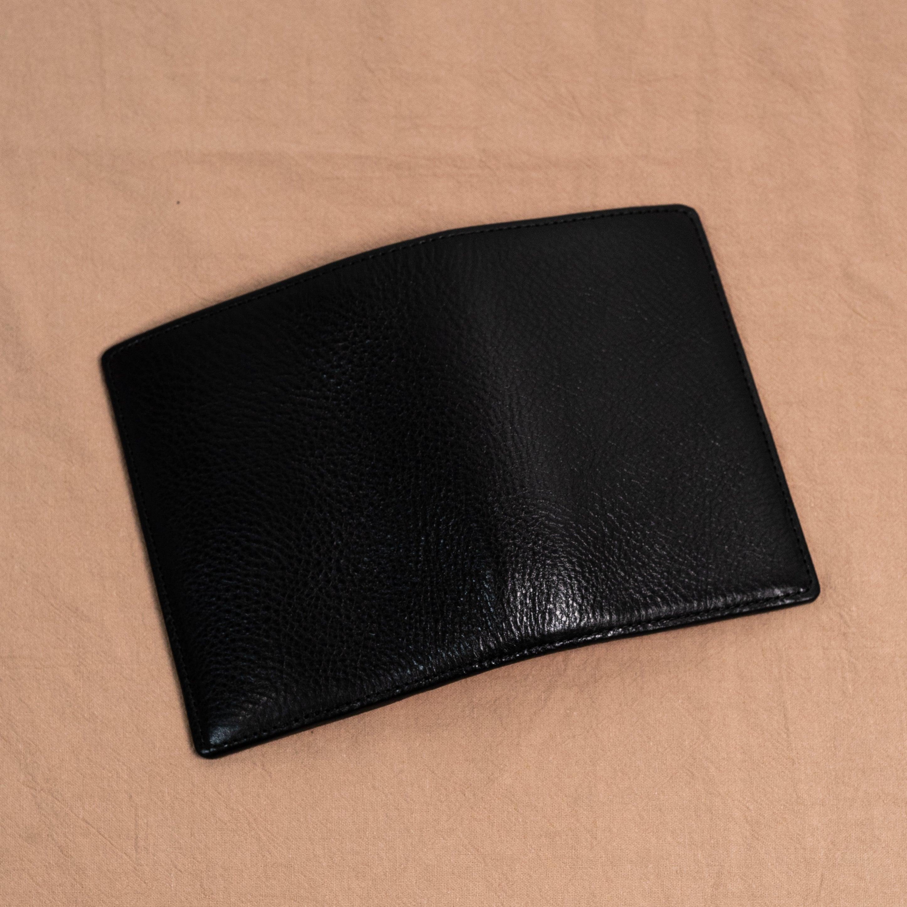 Micro 5 Narrow Minerva Box Leather Planner - Lux Black x Lux Red - Techo Treats