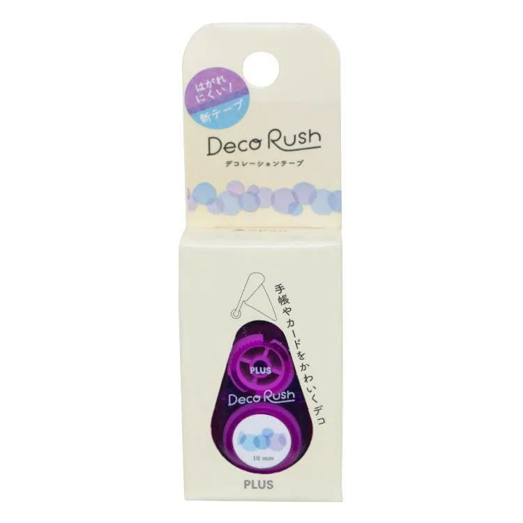 PLUS Deco Rush 10mm Decoration Tape - 2023 Series (7 designs) - Random Dot 2 by Techo Treats Stationery