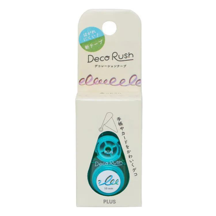 PLUS Deco Rush 10mm Decoration Tape - 2023 Series (7 designs) - Round Ribbon by Techo Treats Stationery