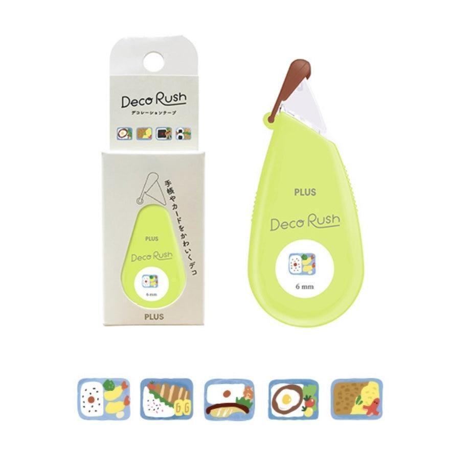 PLUS Deco Rush 6mm Decoration Tape - Series 52 (14 designs) - Bento by Techo Treats Stationery