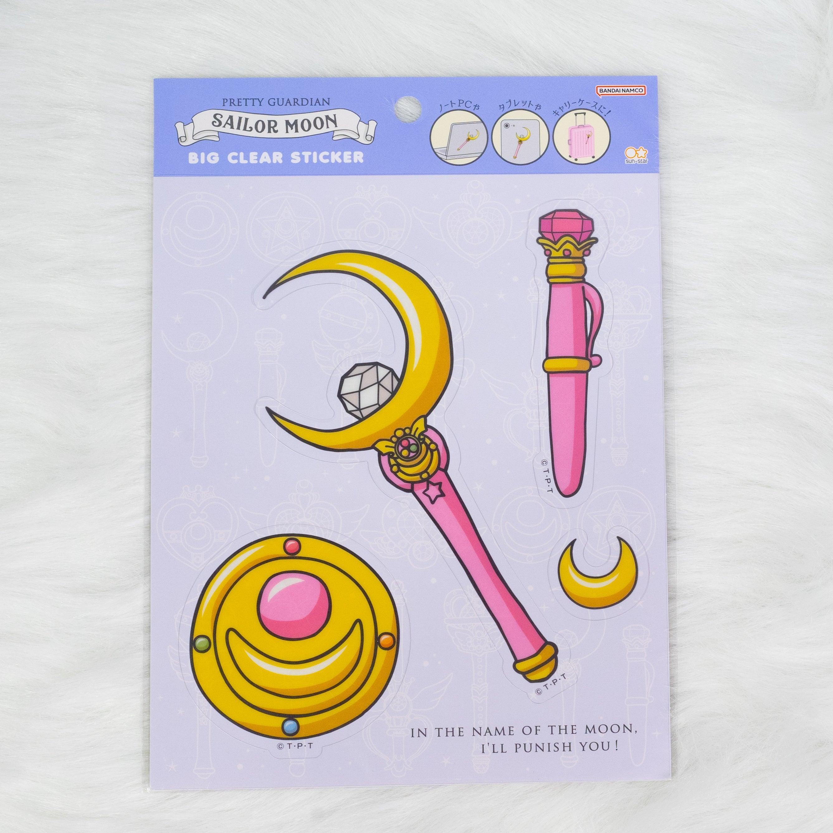 Sailor Moon 30th Anniversary Limited Series - Big Clear Sticker (8 designs) - Sun-Star Stationery - Style A by Techo Treats Stationery