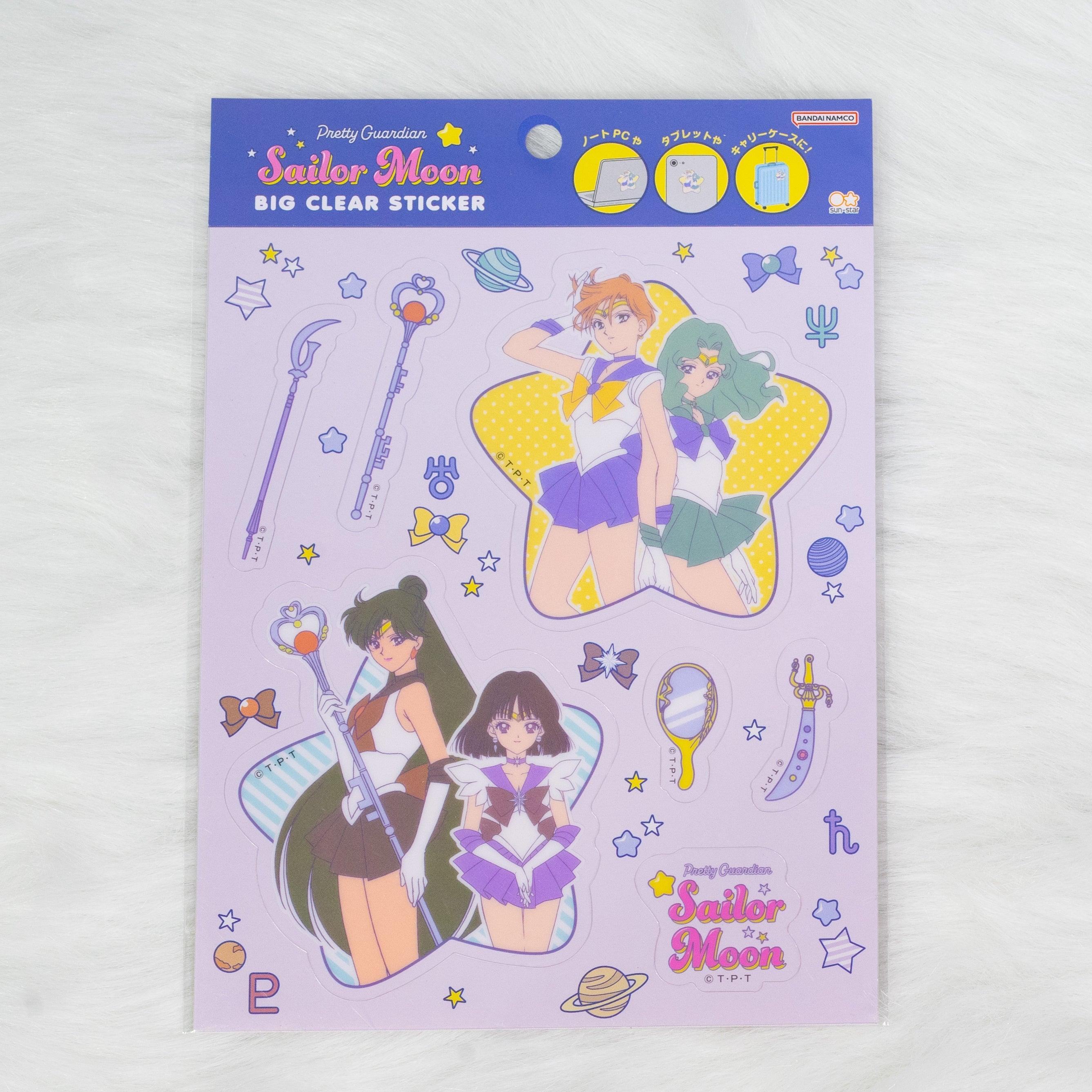 Sailor Moon 30th Anniversary Limited Series - Big Clear Sticker (8 designs) - Sun-Star Stationery - Style H by Techo Treats Stationery