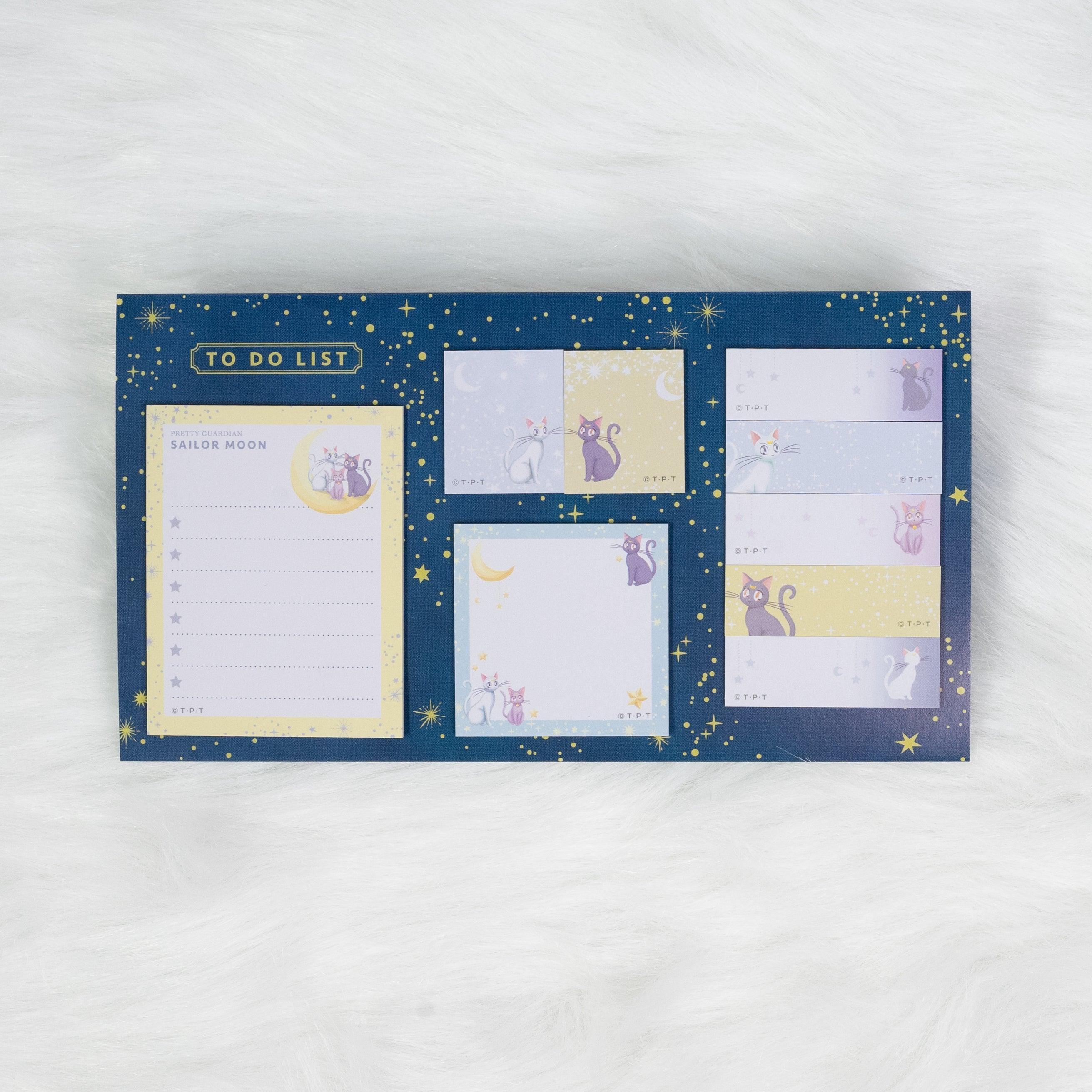 Sailor Moon 30th Anniversary Limited Series - Standing Sticky Notes (2 designs) - Sun-Star Stationery - Style B by Techo Treats Stationery