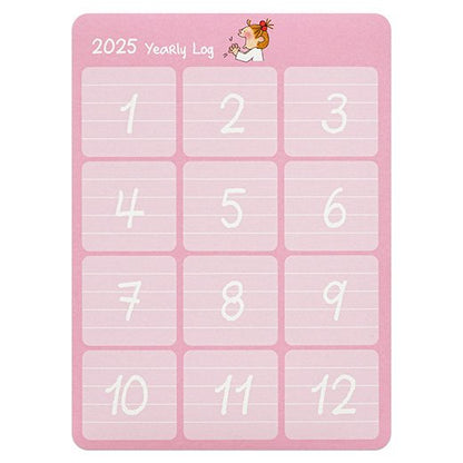 2025 Custom Diary Stickers - A5 Size - COCO and Wondrous Gang