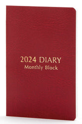 2024 Name Card Diary - Monthly Block - Techo Treats