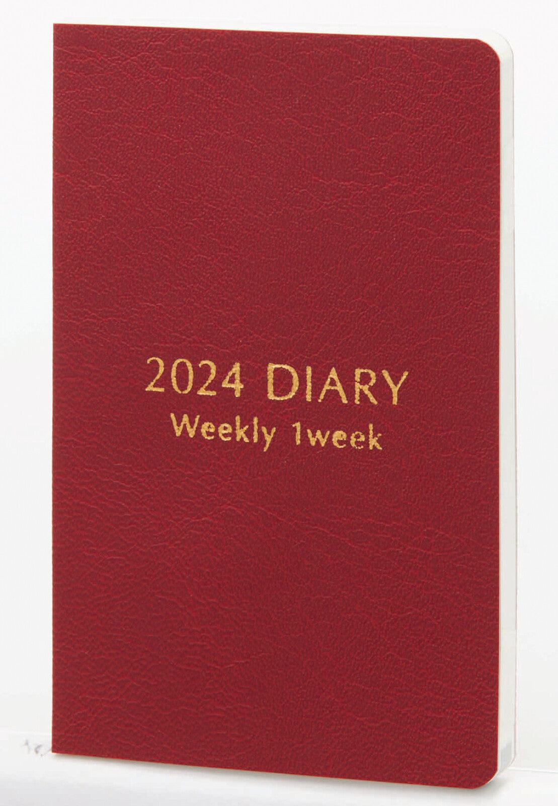 2024 Name Card Diary - Weekly 1-week - Techo Treats