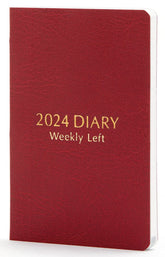 2024 Name Card Diary - Weekly Left - Techo Treats