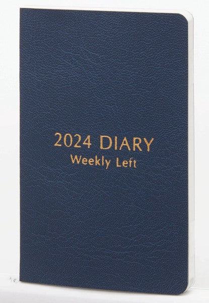 2024 Name Card Diary - Weekly Left - Techo Treats