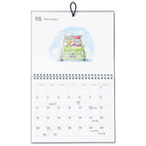 2024 SKETCH CALENDAR - A5 Variant Monthly - Grey - Techo Treats