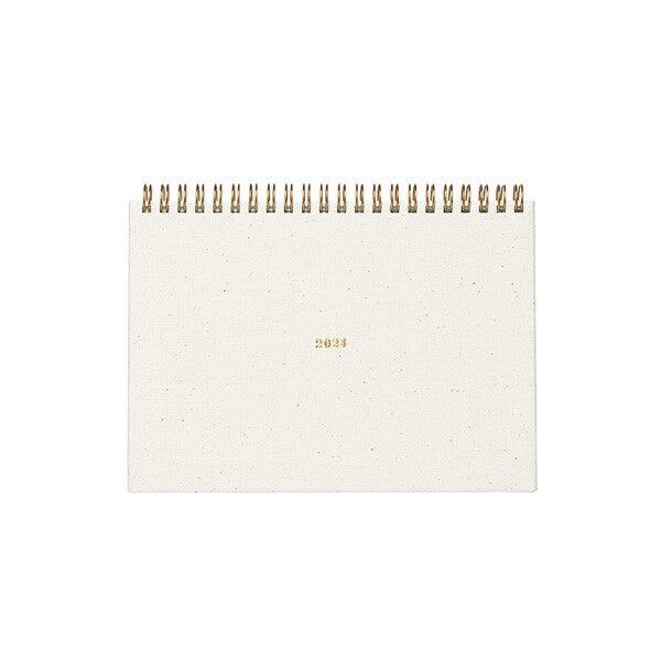 2024 SKETCH DIARY - A5 Monthly - Cream - Techo Treats