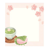 (2024 Spring Limited) Memo Pad - Sakura and Japanese Sweets - Techo Treats