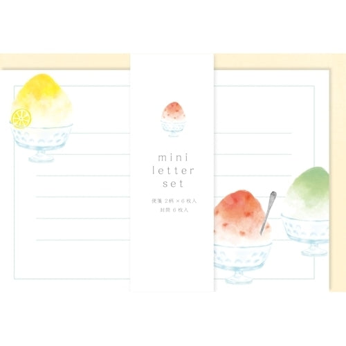 (2024 Summer Limited) Mini Letter Set - Shaved Ice