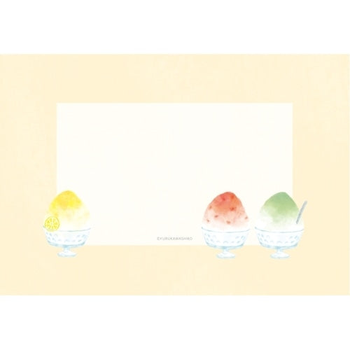 (2024 Summer Limited) Mini Letter Set - Shaved Ice