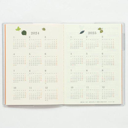 2024 Yusuke Yonezu Monthly Schedule - A6 Soft Cover - Birds - Techo Treats