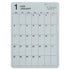 2025 Custom Diary Stickers - A5 Size - COLORS - Techo Treats