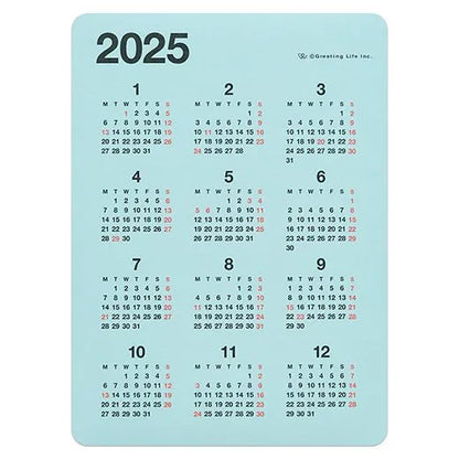 2025 Custom Diary Stickers - A5 Size - COLORS - Techo Treats