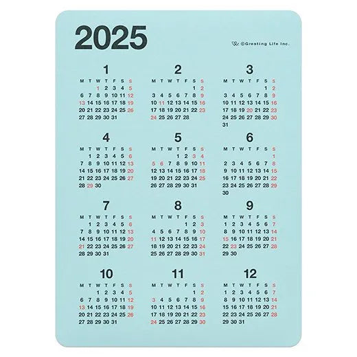 2025 Custom Diary Stickers - B6 Size - COLORS - Techo Treats