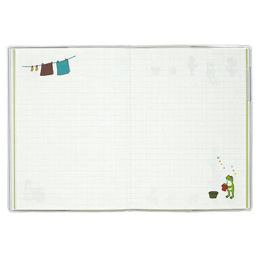 2025 Monthly Planner - A6 Soft Cover - Frog Time - Techo Treats